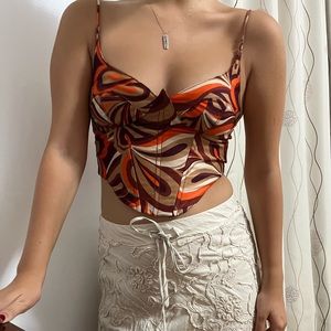 UO Karissa Bustier Top